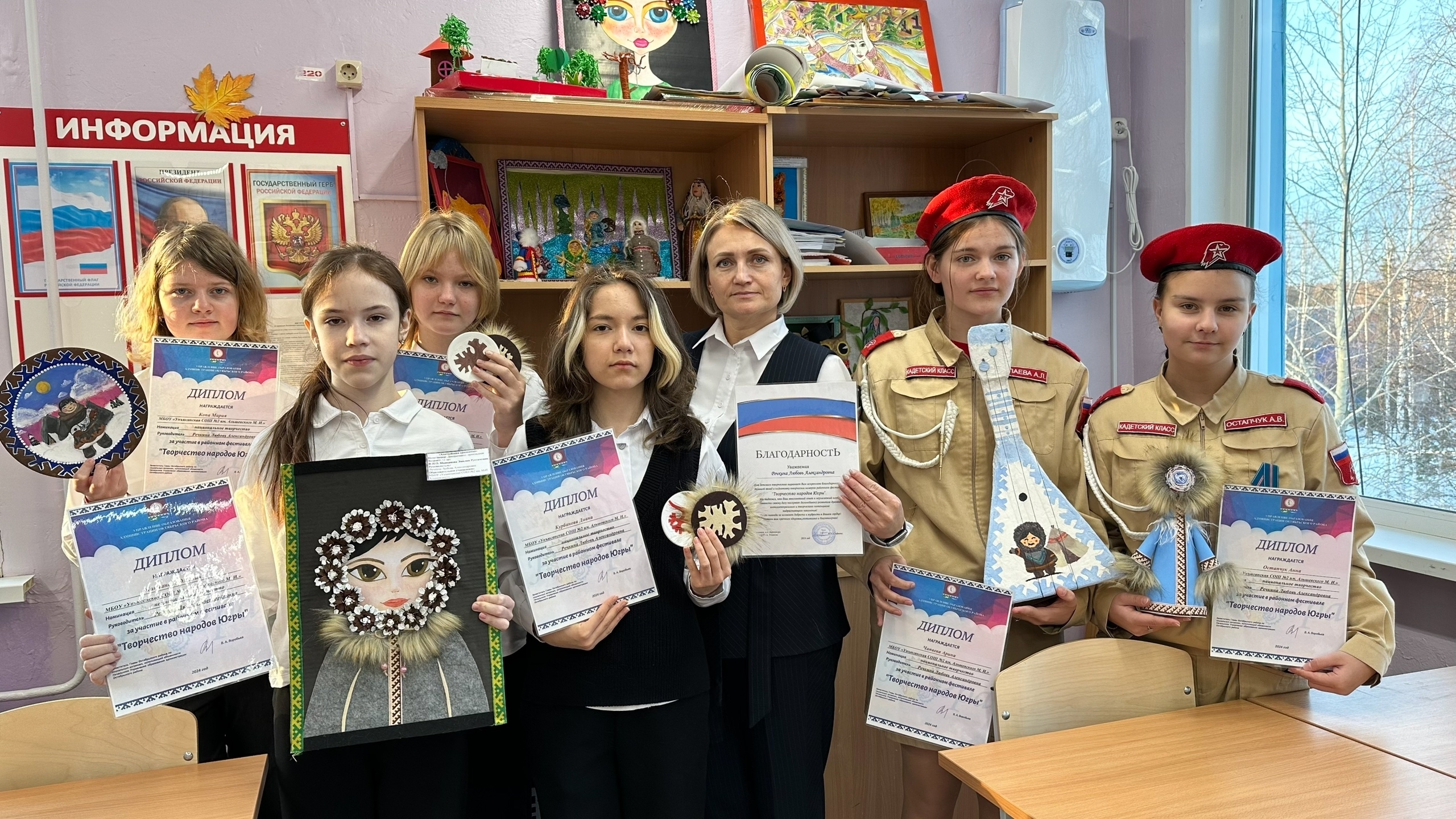 Экспозиции творческих работ обучающихся